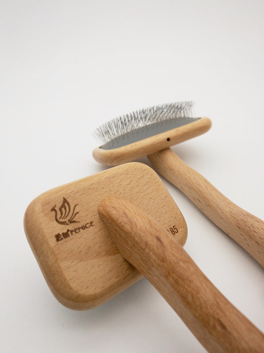 Fenice Professional Beech Wood Pet Slicker Brush